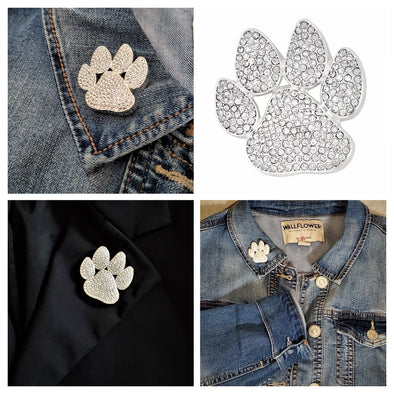 Dog Paw Magnetic Brooch