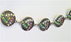 Silver Green & Pink Magnetic Jewelry String - QB's Magnetic Creations