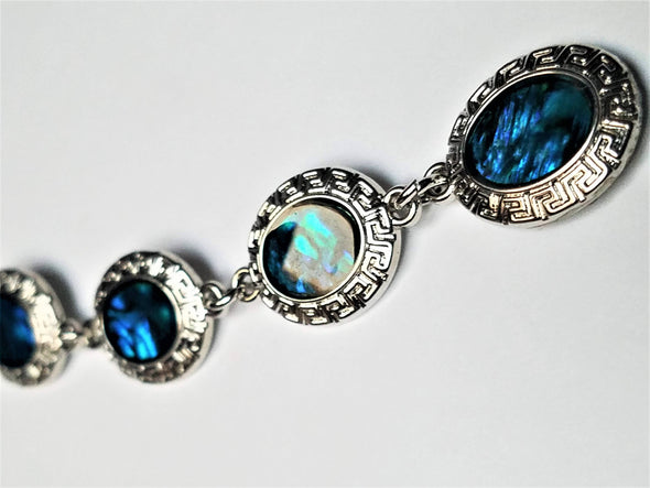 Silver & Blue Magnetic Jewelry String - QB's Magnetic Creations