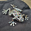 Frog Rhinestone Magnetic Brooch - QB's Magnetic Creations