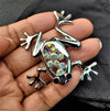 Frog Rhinestone Magnetic Brooch - QB's Magnetic Creations