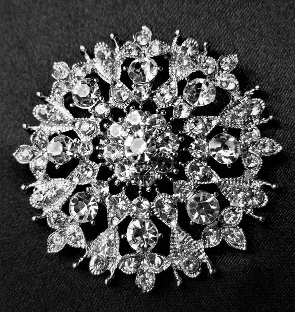 Rhinestone Magnetic Brooch - QB's Magnetic Creations