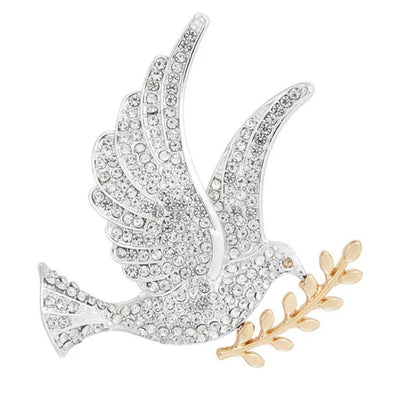 Dove Magnetic Brooch - QB's Magnetic Creations