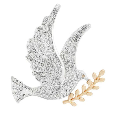 Dove Magnetic Brooch - QB's Magnetic Creations
