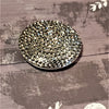 Smokey Gray Bling Magnetic Brooch - QB's Magnetic Creations