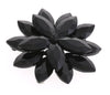 Black Crystal Magnetic Brooch - QB's Magnetic Creations
