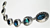 Silver & Blue Magnetic Jewelry String - QB's Magnetic Creations