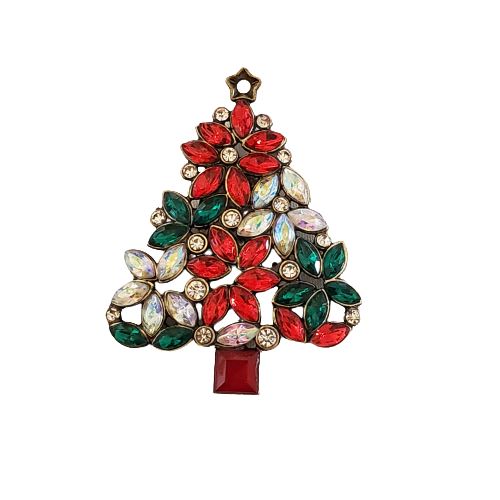 Christmas Tree Magnetic Brooch - QB's Magnetic Creations